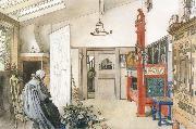 Carl Larsson The Other Half of the Studio oil on canvas